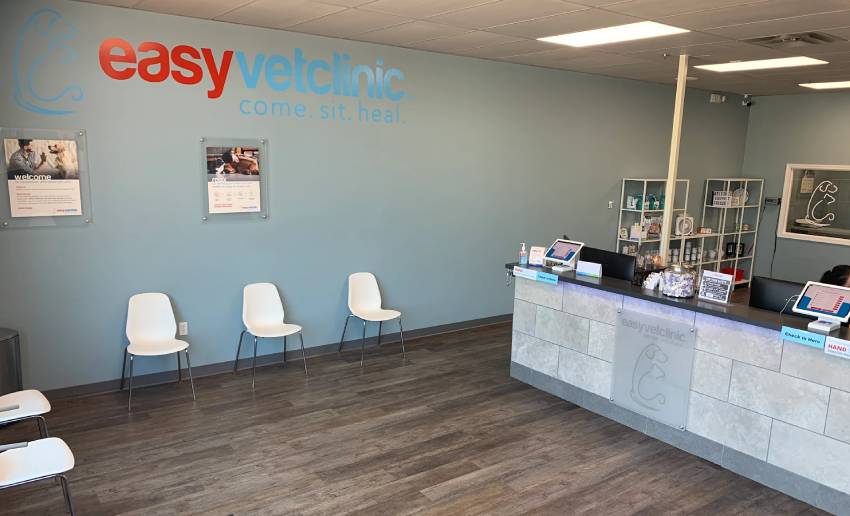 easyvet Frisco front desk